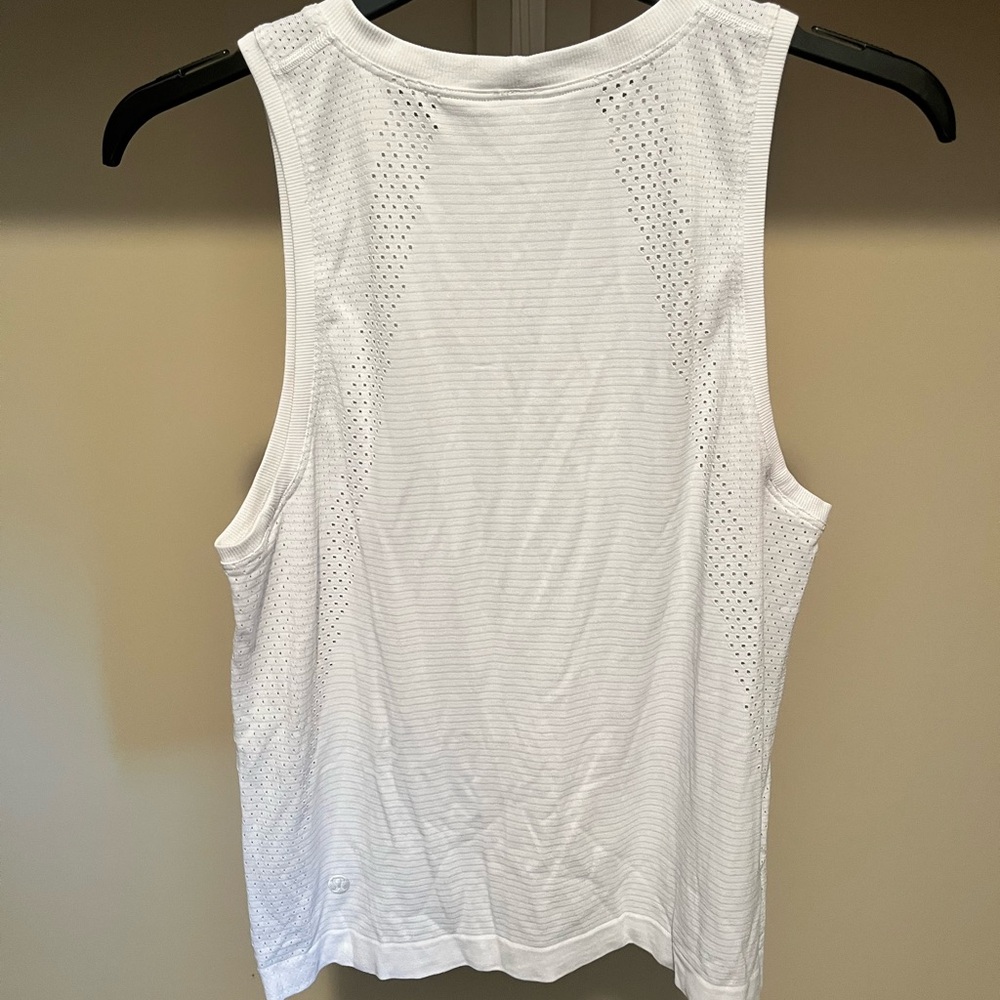 Lululemon Athletica White Tank Top - Picture 2 of 7